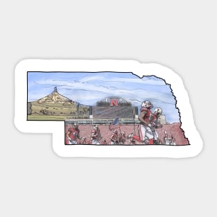 Nebraska Sticker